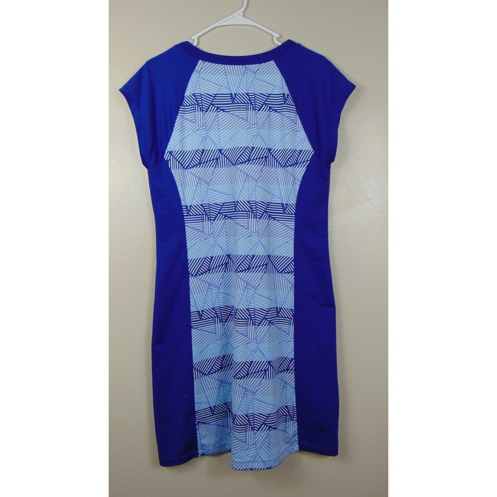Title Nine Gidget 2.0 Dress Womens Size Large Athletic Blue Cap Sleeve Knee L - Picture 4 of 5